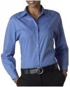 custom embroidered womens dress shirt