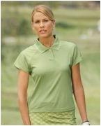 custom embroidered women's polo shirt