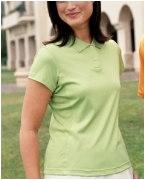 custom embroidered women's polo shirt