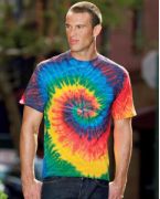 Custom CD100 Tie-Dye 5.4 oz., 100% Cotton Tie-Dyed T-Shirt -- Arriving Early 2010