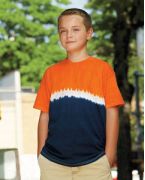Imprinted CD100Y Tie-Dye Youth 5.4 oz., 100% Cotton Tie-Dyed T-shirt -- Arriving Early 2010