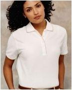 custom embroidered women's polo shirt