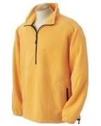 Logo D775 Devon & Jones Wintercept Fleece Unisex Quarter-Zip Jacket