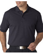 custom screen printed polo shirt with pattern