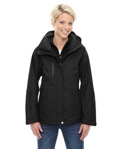 Ash City - North End Ladies' Caprice 3-in-1 Jacket with Soft Shell Liner