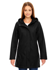 Ash City - North End Ladies' City Textured Three-Layer Fleece Bonded Soft Shell Jacket