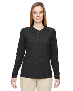 Ash City - North End Ladies' Excursion Nomad Performance Waffle Henley