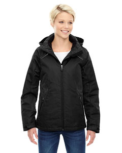 Ash City - North End Ladies' Linear Insulated Jacket with Print