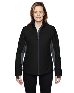 Ash City - North End Sport Red Ladies' Immerge Insulated Hybrid Jacket with Heat Reflect Technology