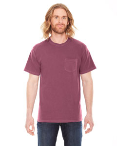 Authentic Pigment Men's XtraFine Pocket T-Shirt