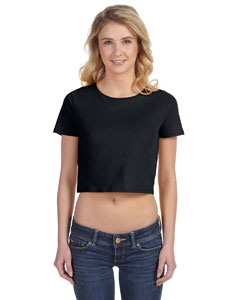 Bella Ladies' Poly-Cotton Crop T-Shirt
