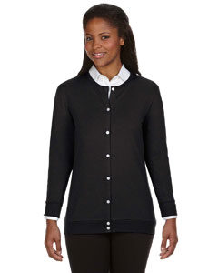 Devon & Jones Perfect Fit Ladies' Ribbon Cardigan