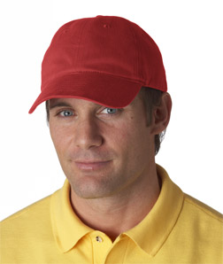 UltraClub Classic Cut Brushed Cotton Twill Unconstructed Cap