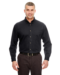 UltraClub Men's Cypress Twill Shirt with Pocket